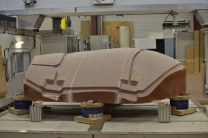 usinage de pièce en résine