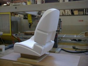Usinage de modèle de siège automobile